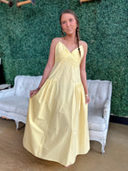 Truly Happy Yellow Maxi Dress