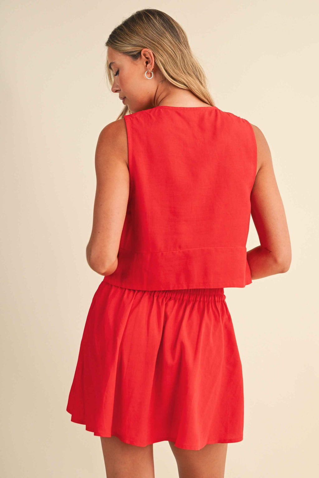 Cara Linen Set- Skirt