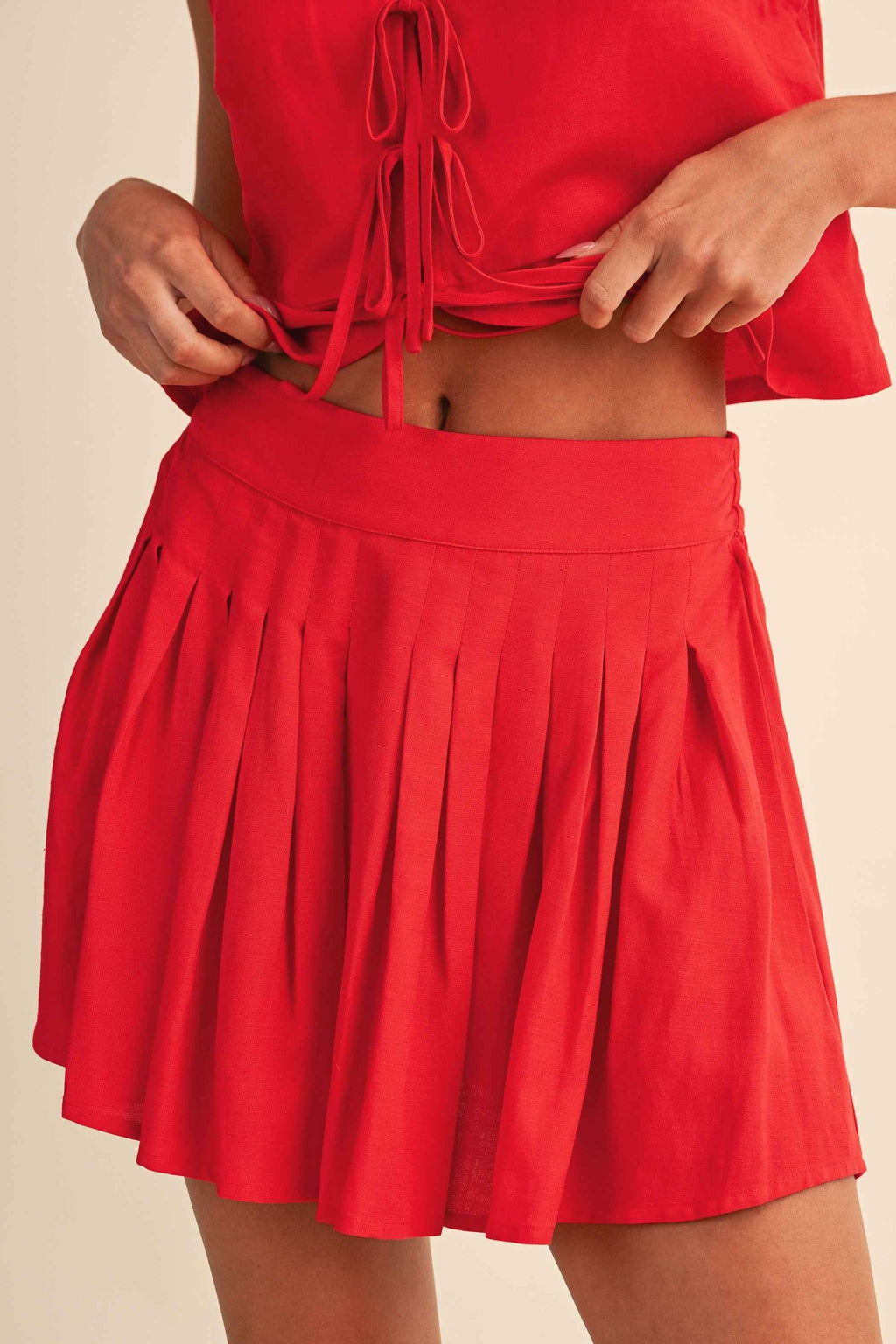 Cara Linen Set- Skirt