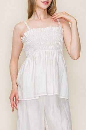 Effortless Summer Tank In Oatmeal