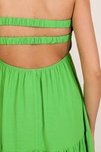 Brunch Babe Maxi Dress- Lime Green Dress