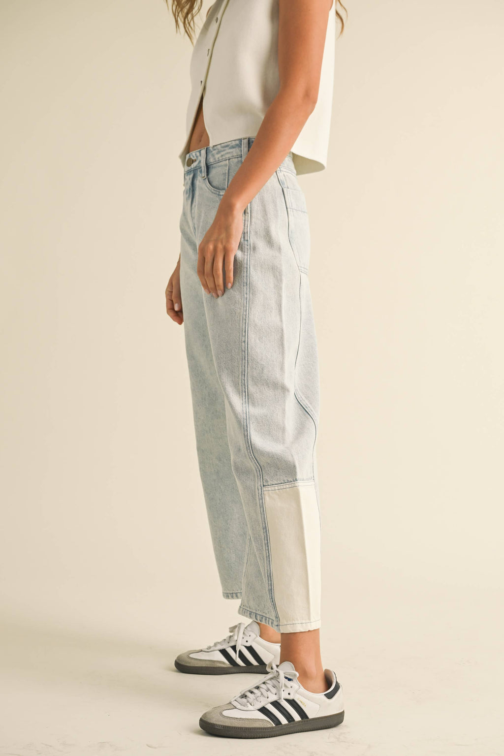 Be Different Barrel Denim Bottom