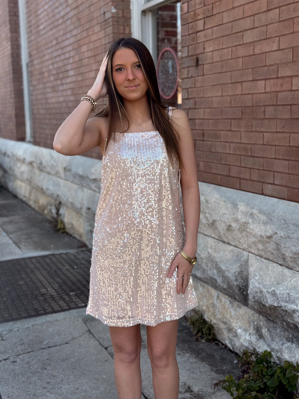 Ophelia Sequin Mini Dress
