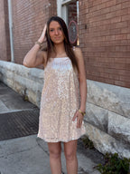 Ophelia Sequin Mini Dress