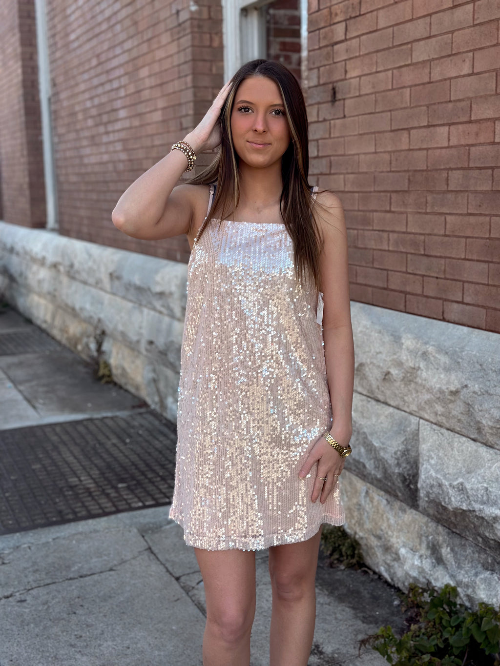 Ophelia Sequin Mini Dress