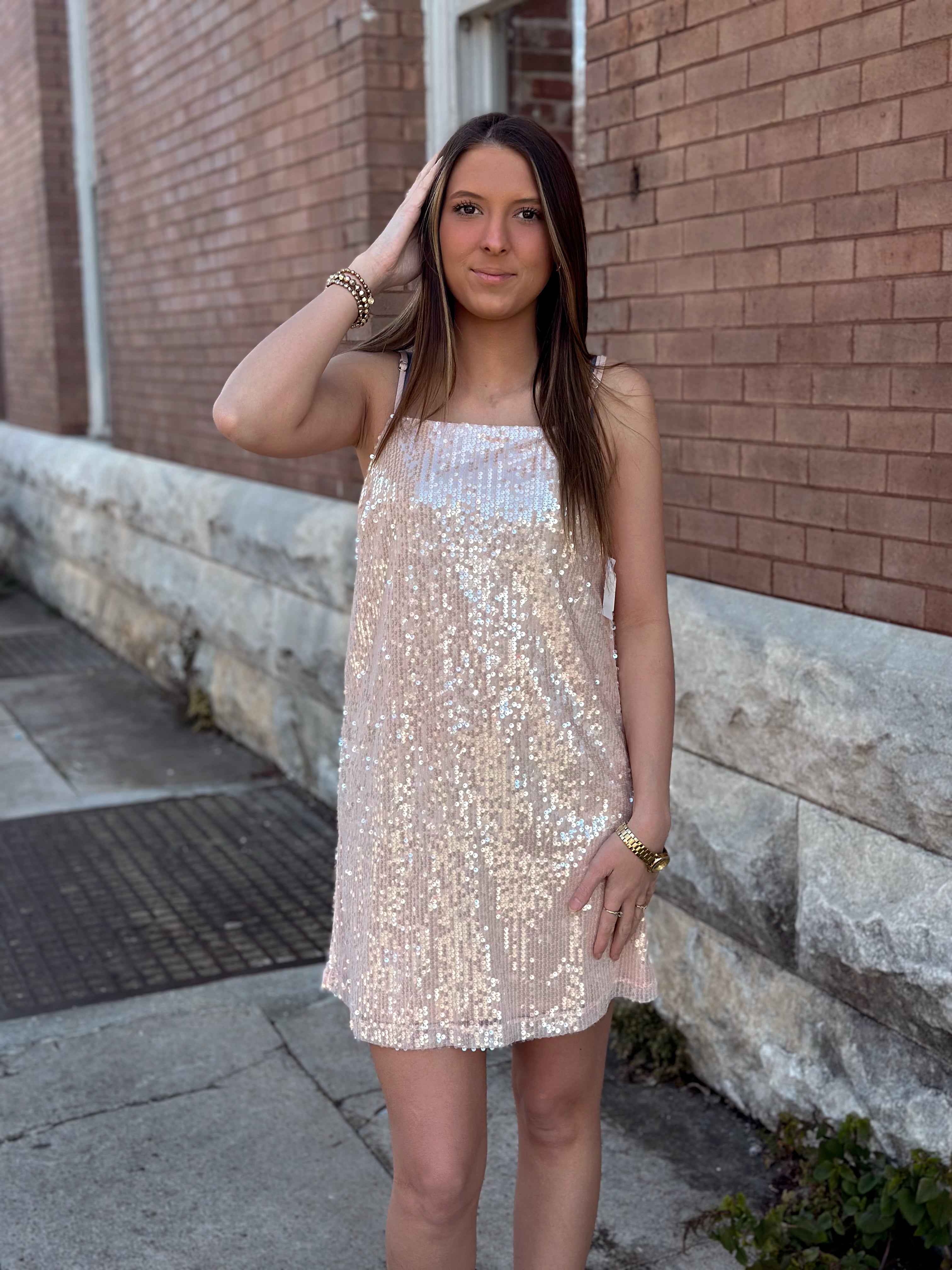 Ophelia Sequin Mini Dress