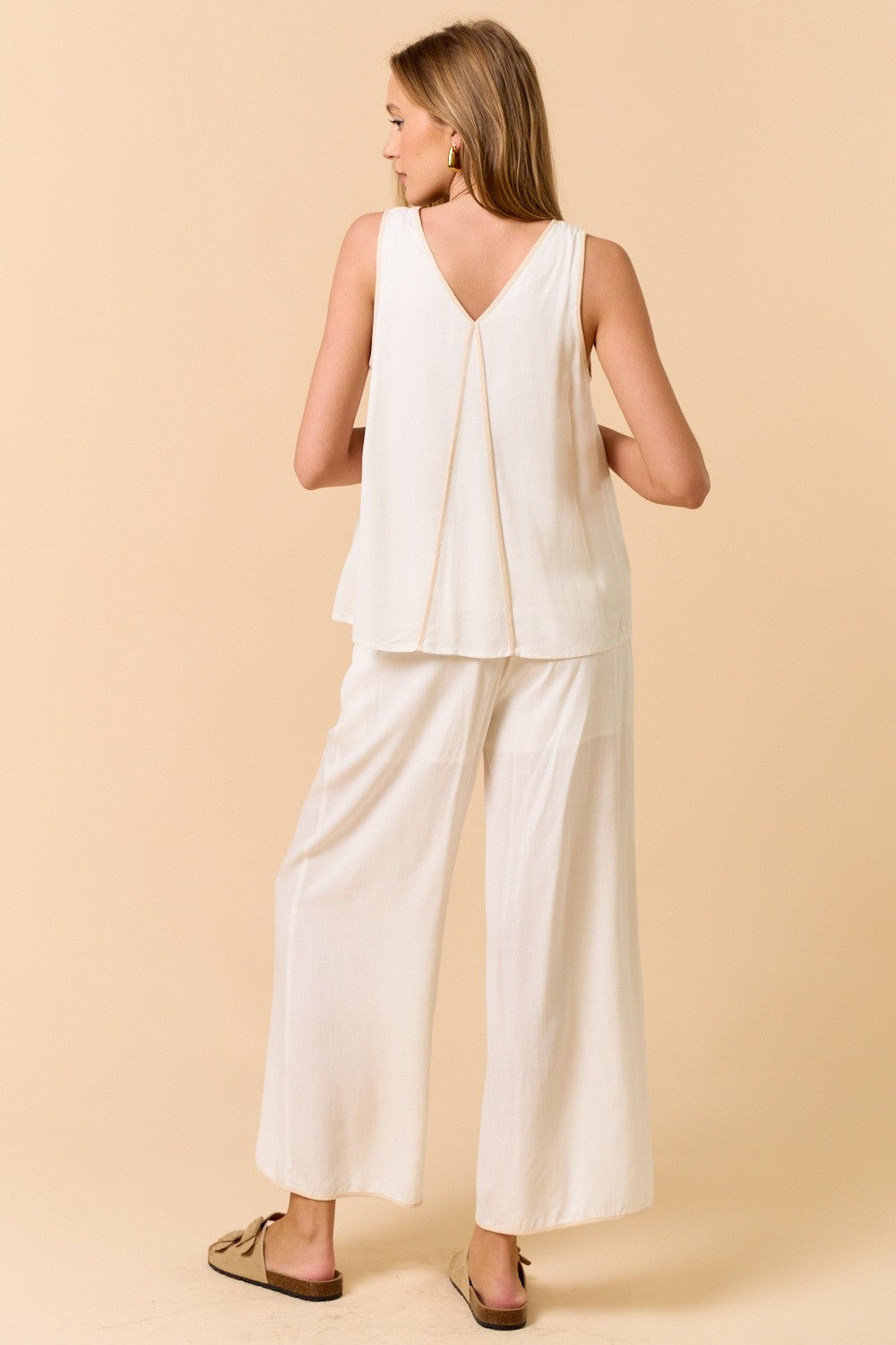 Sweet Statement Colorblock Sleeveless Top