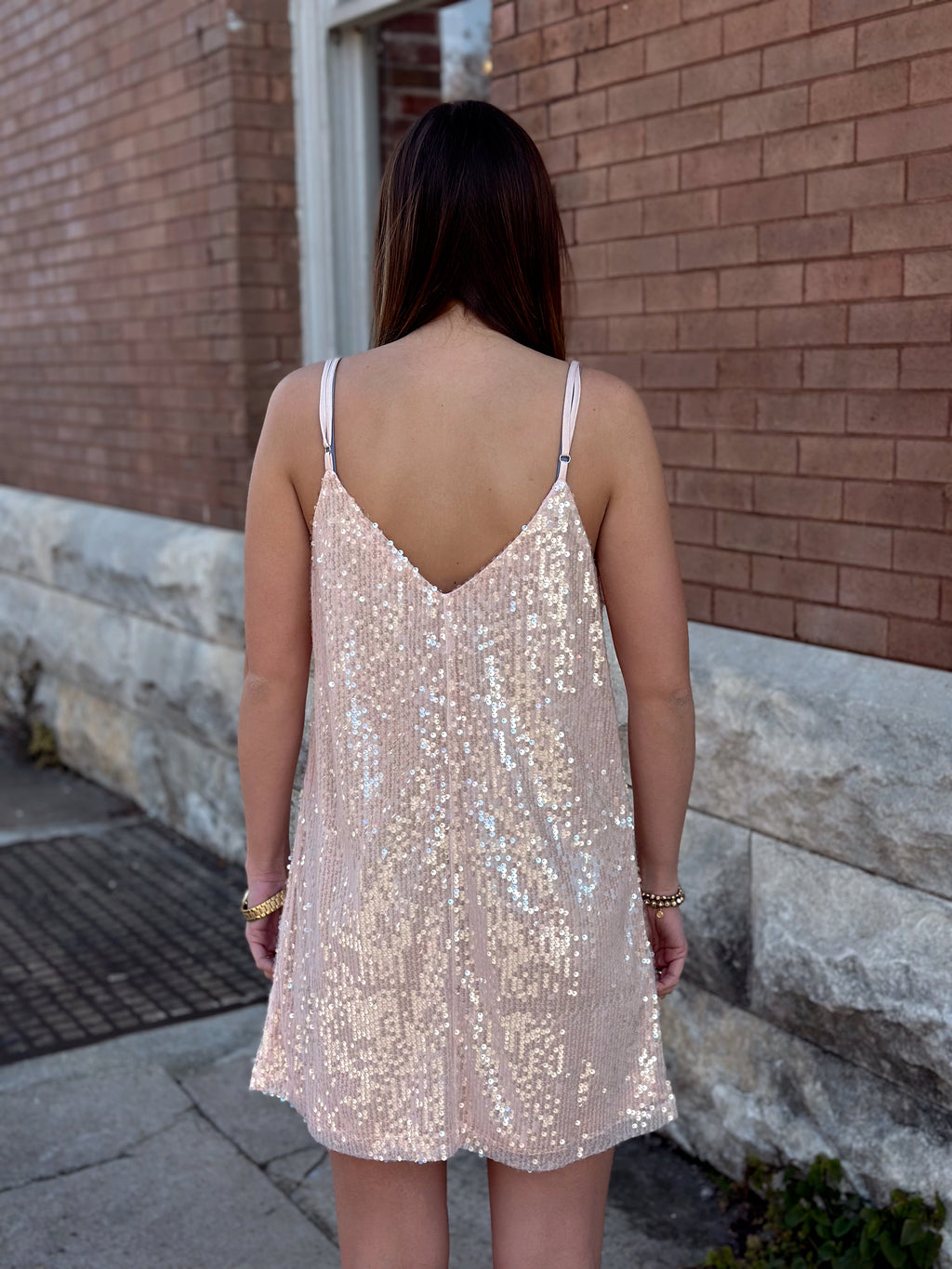 Ophelia Sequin Mini Dress