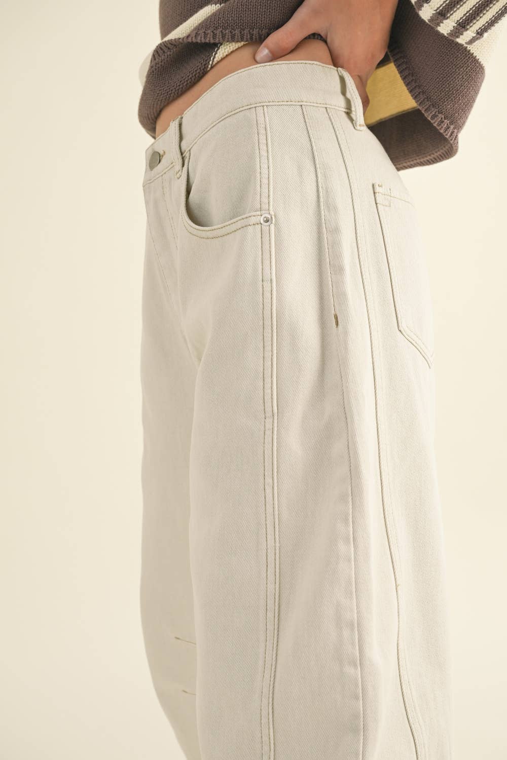 Be You Barrel Denim
