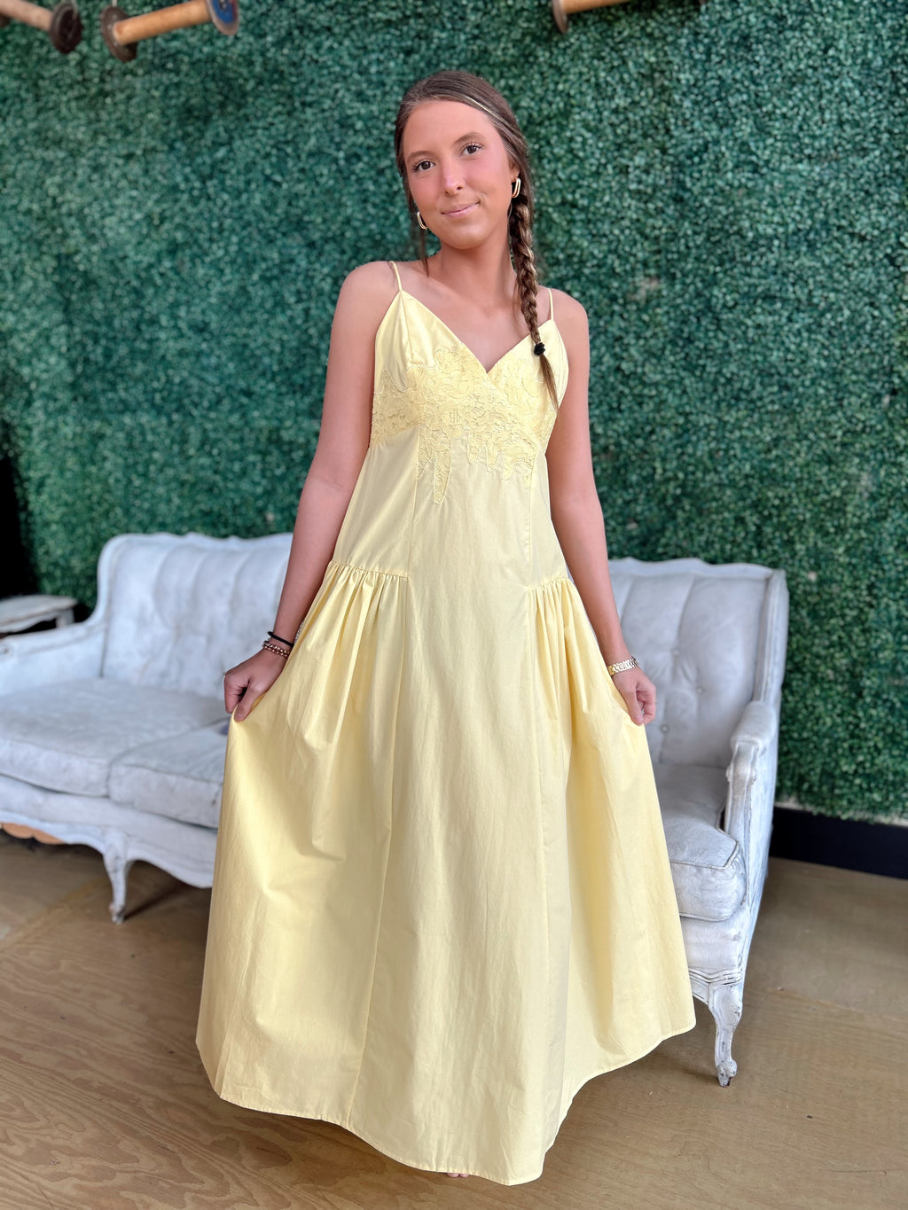 Truly Happy Yellow Maxi Dress