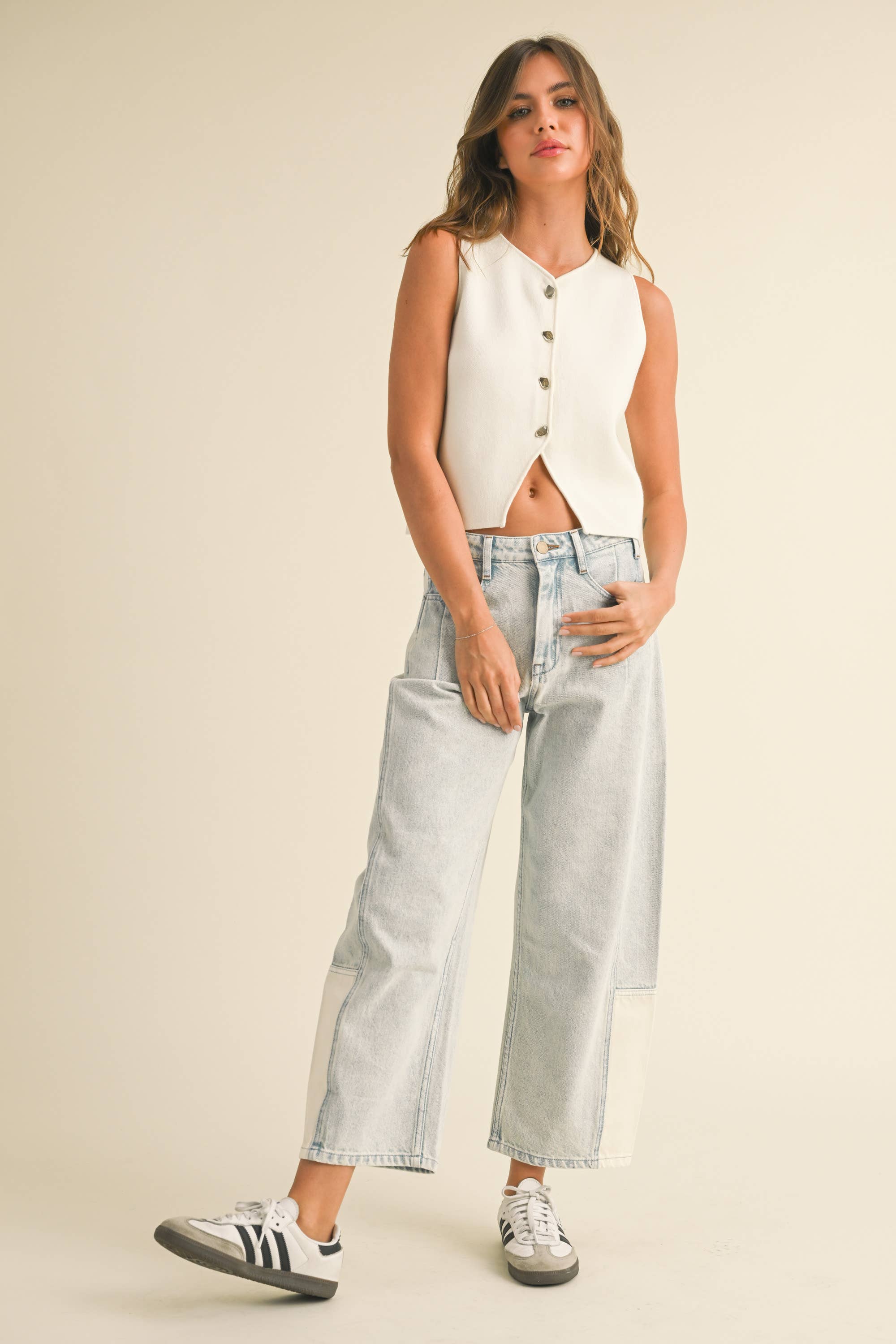 Be Different Barrel Denim Bottom