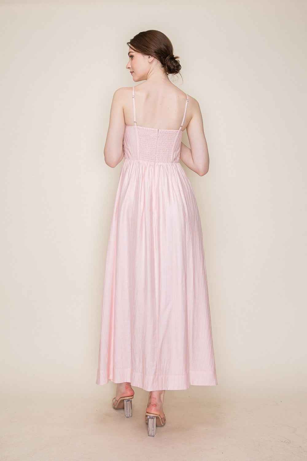 Just Girlie Double Bow Midi Dress