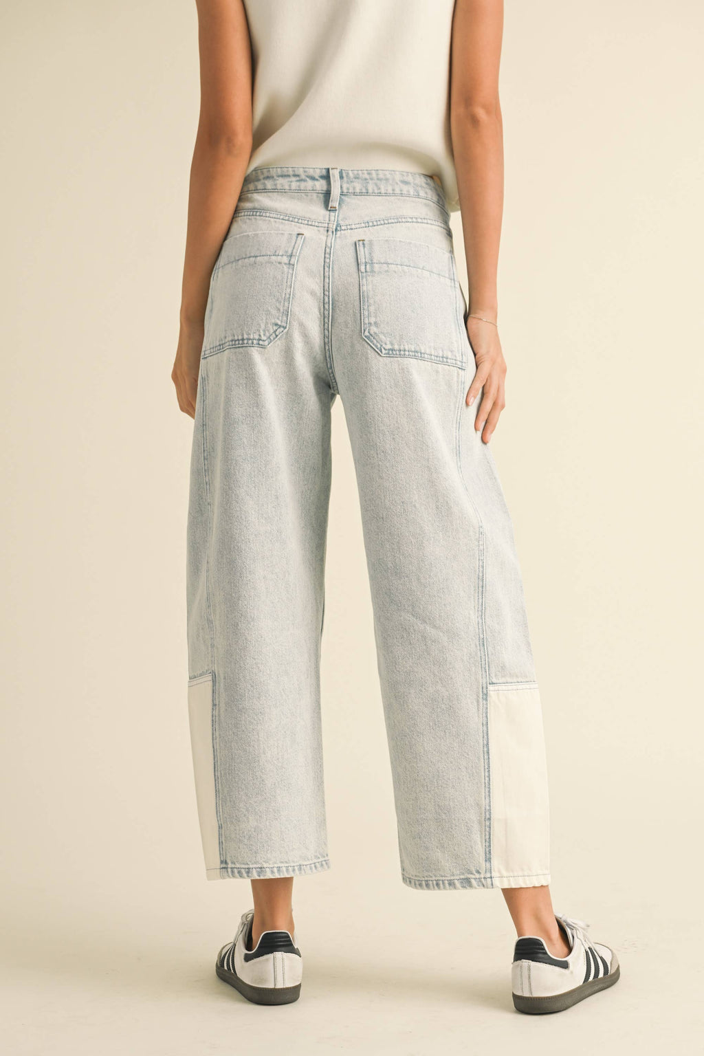 Be Different Barrel Denim Bottom