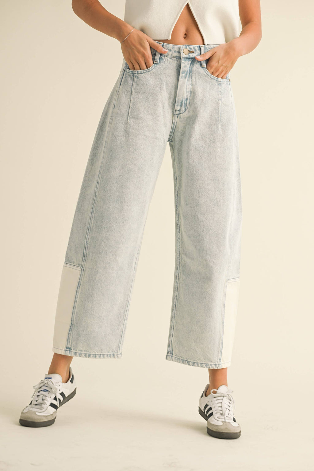 Be Different Barrel Denim Bottom
