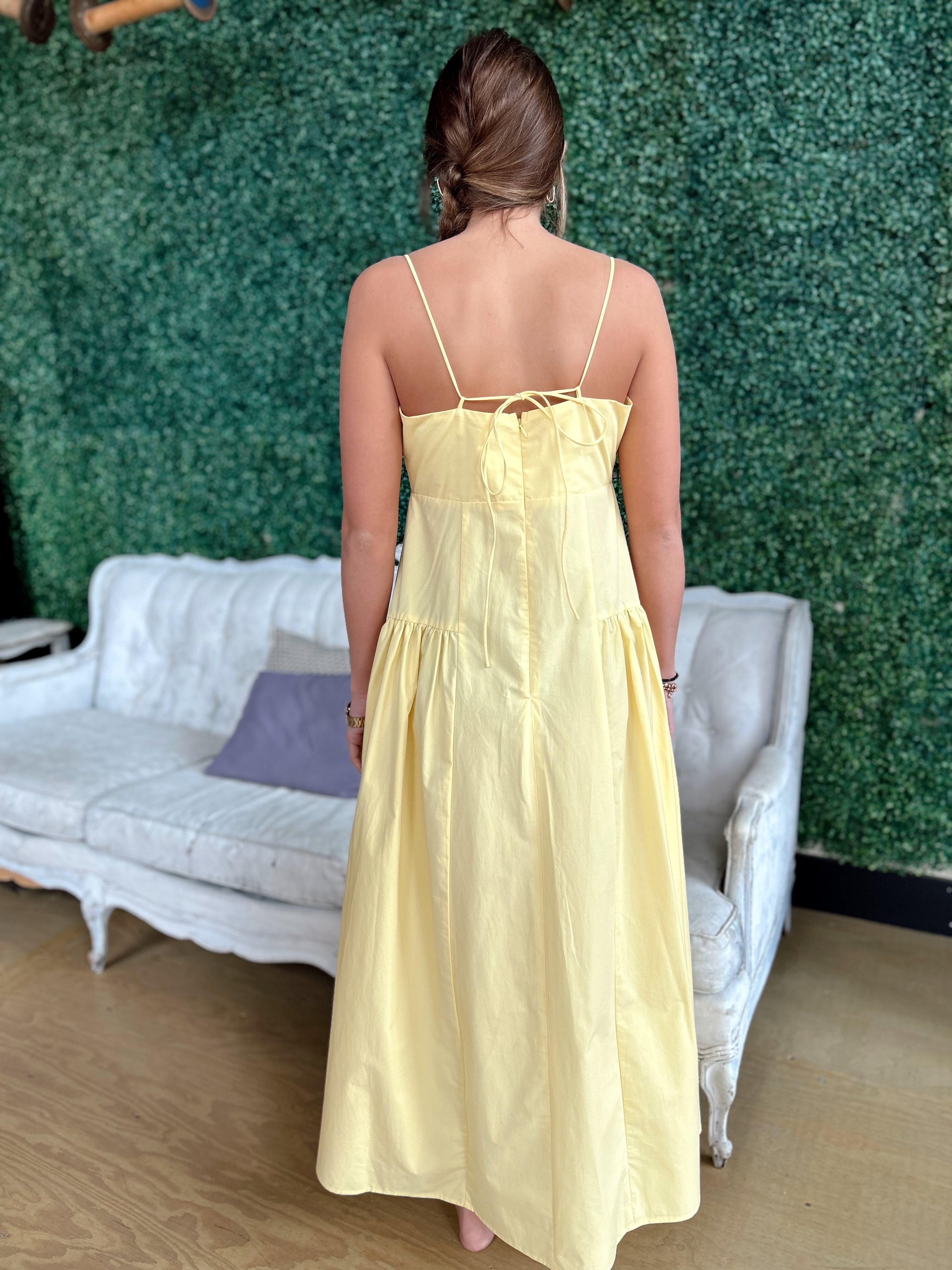 Truly Happy Yellow Maxi Dress