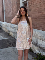 Ophelia Sequin Mini Dress
