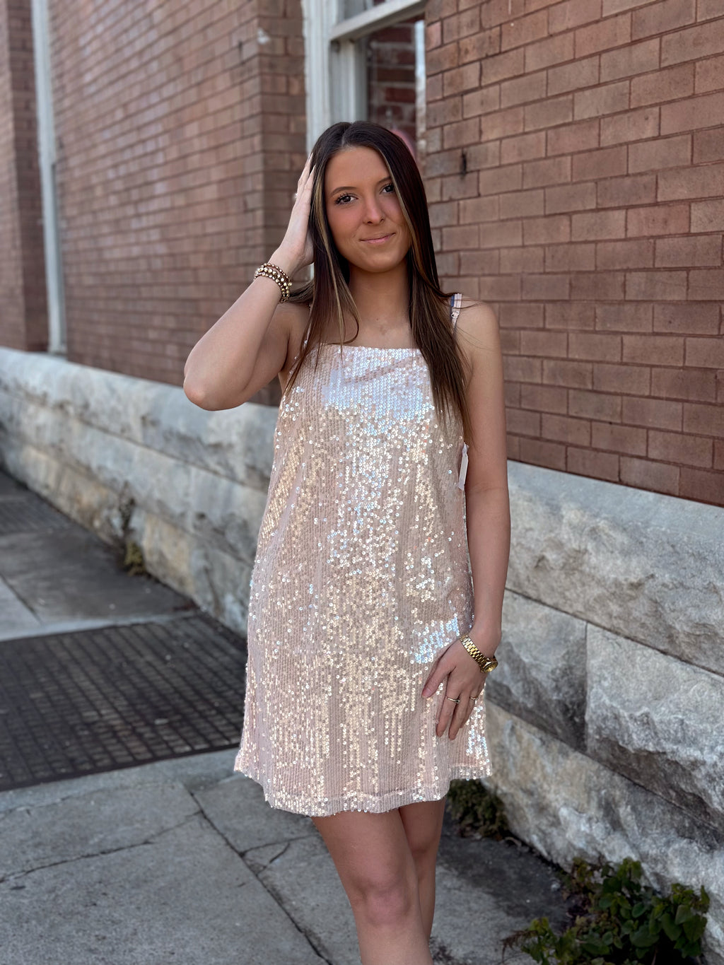 Ophelia Sequin Mini Dress