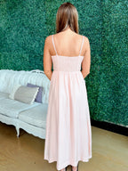 Just Girlie Double Bow Midi Dress