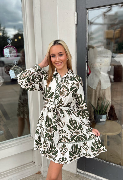 Falling In Love Floral Dress