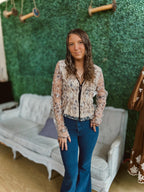 Giving My All Lace Embroidered Blouse