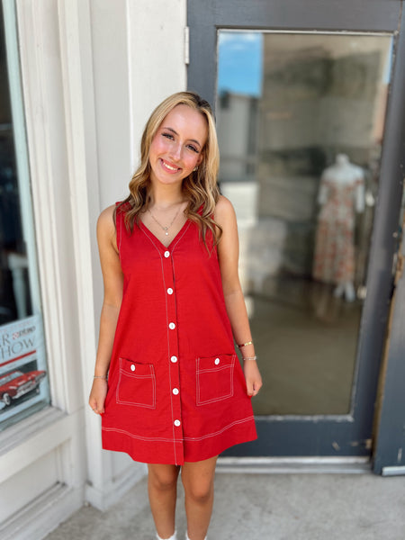 Lady In Red Dress