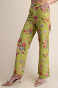 Tara Straight Leg Floral Pants