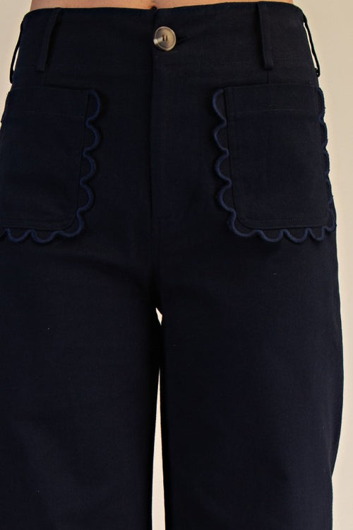 Avery Cropped Wide Leg Pants
