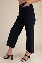 Avery Cropped Wide Leg Pants