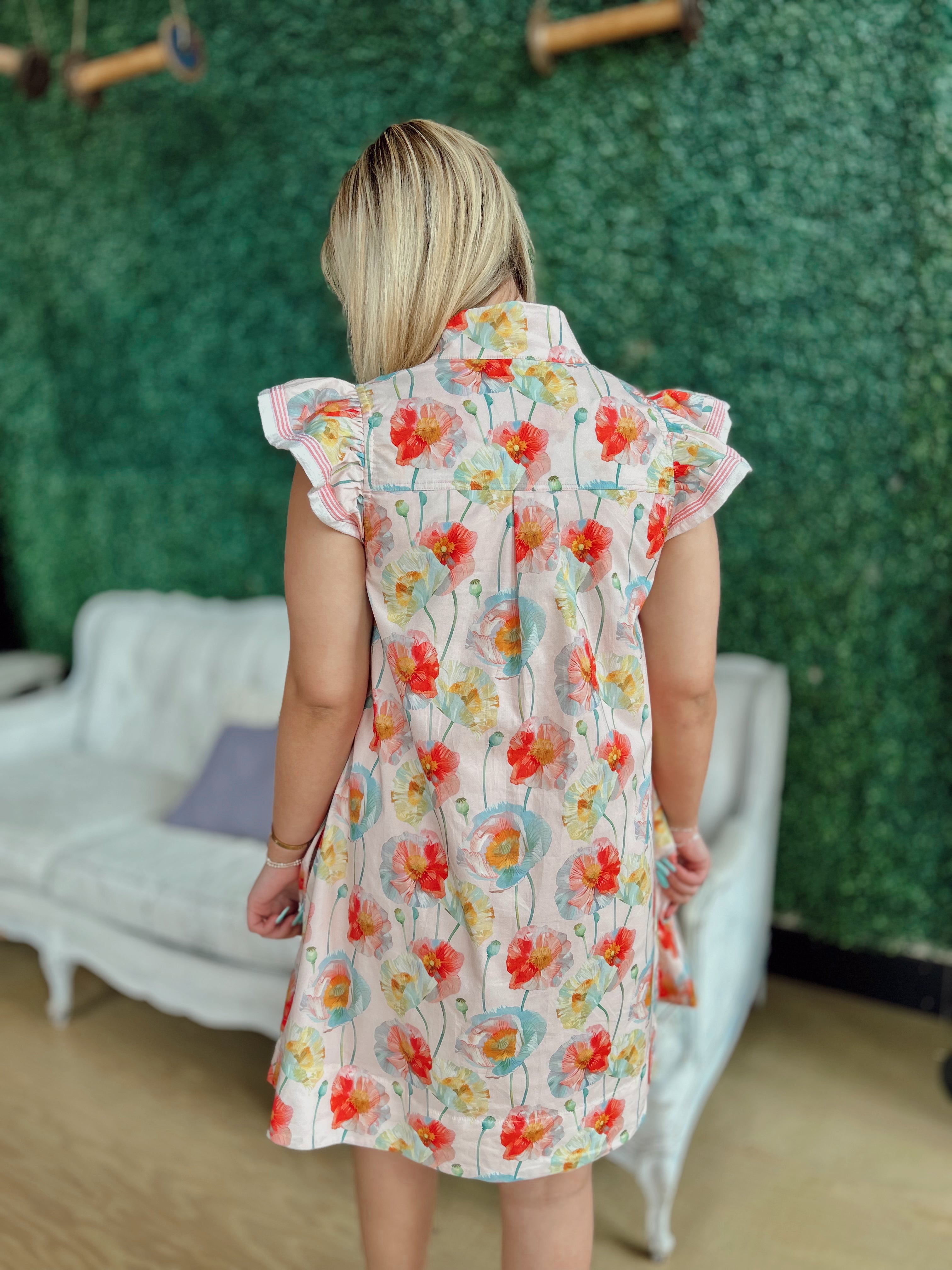 Choosing You Floral  Dress
