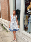 Lexya Collared Shift Mini Dress Dress