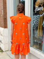 Paix Floral Shift Mini Dress Dress