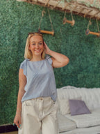 Set Sail Boatneck Top Tezza-2283 description