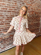Play The Game Floral Set- Top