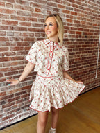 Play The Game Floral Set- Top