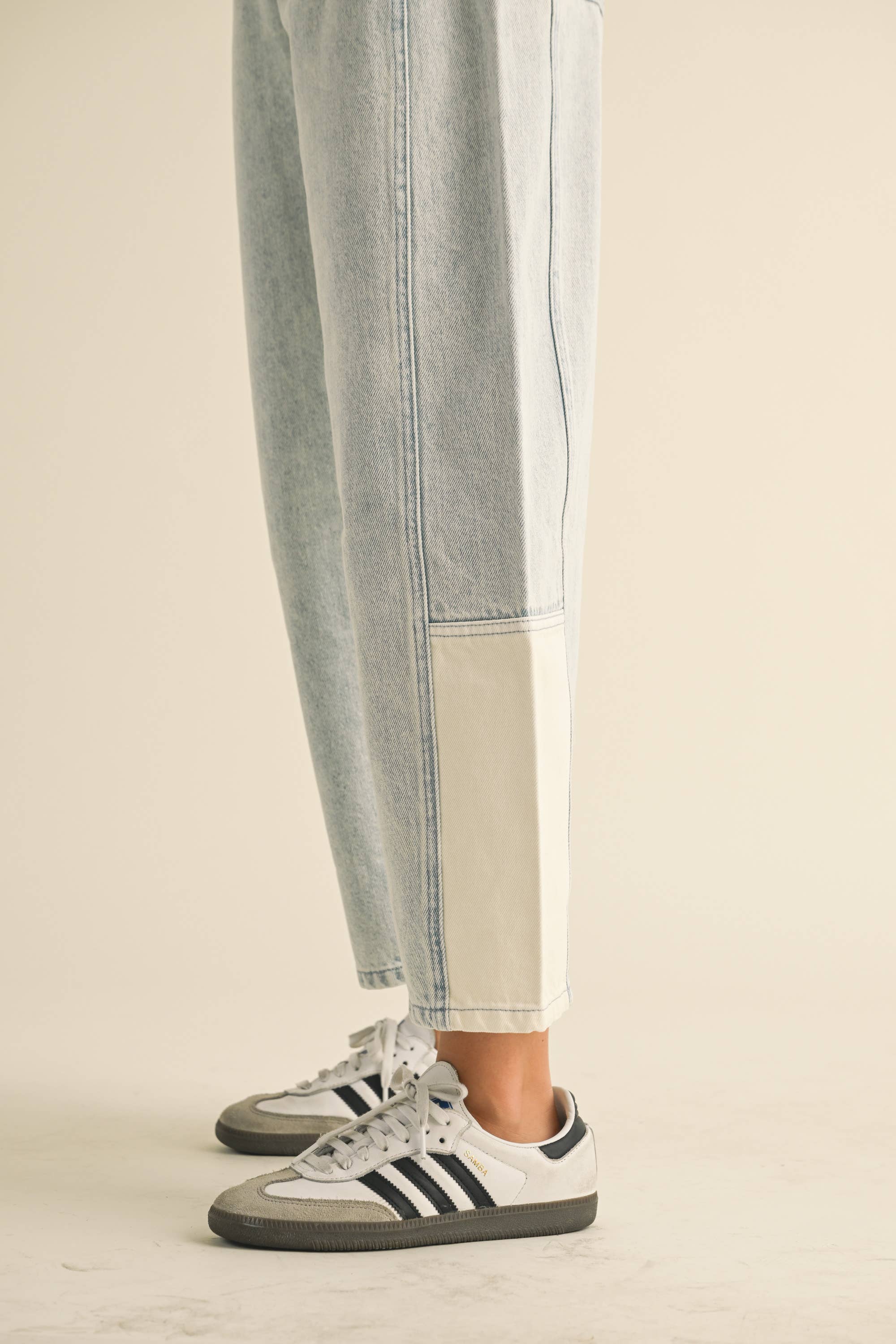 Be Different Barrel Denim Bottom