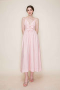 Just Girlie Double Bow Midi Dress