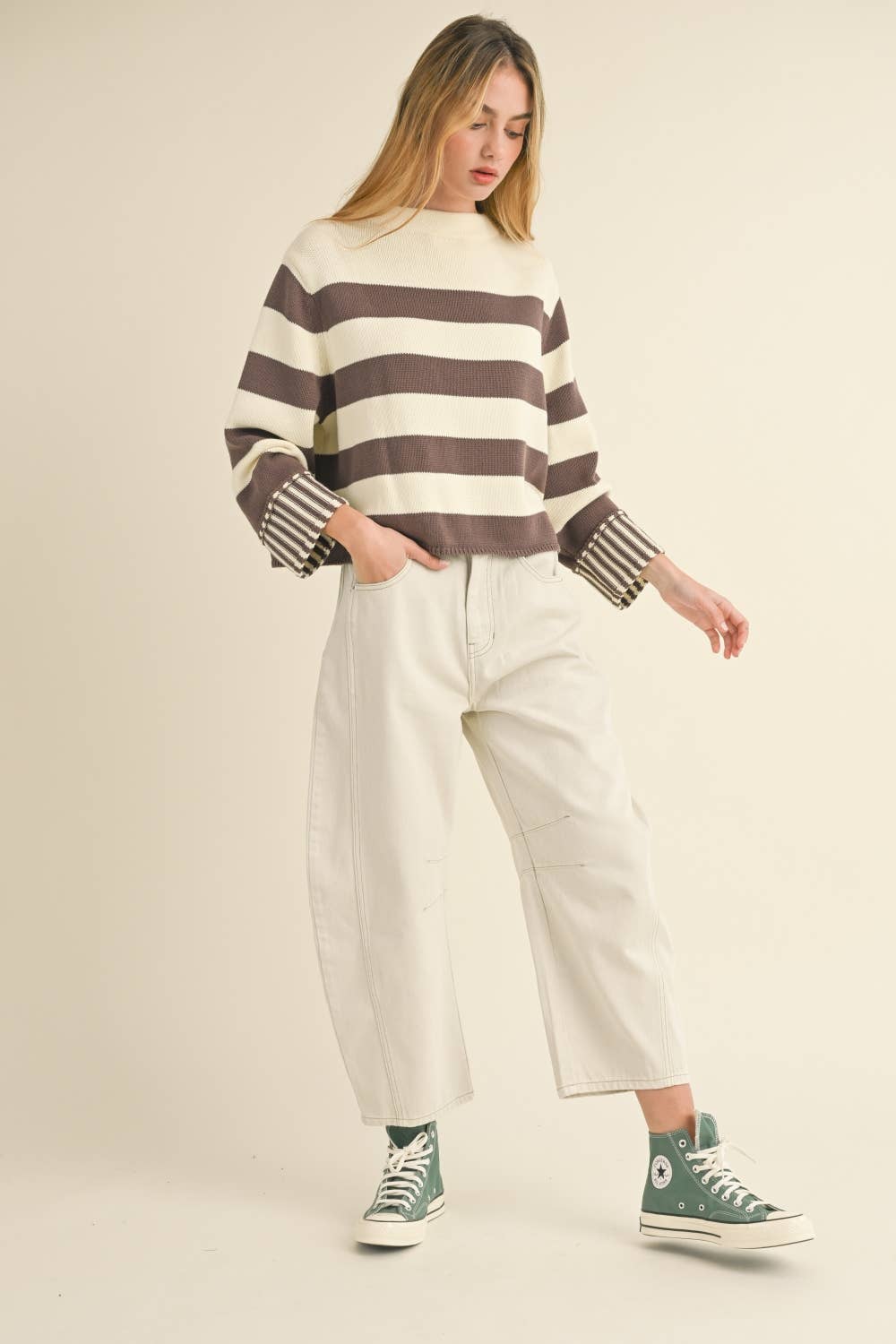 Be You Barrel Denim